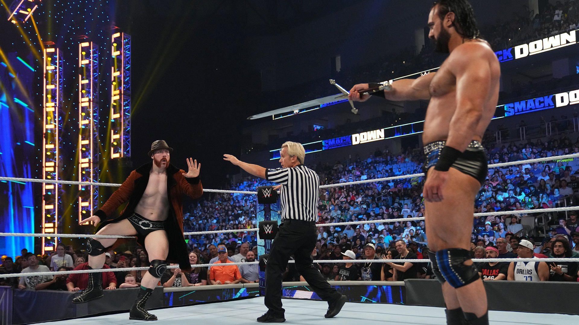 Sheamus didn't want to be in the same ring as Drew McIntyre